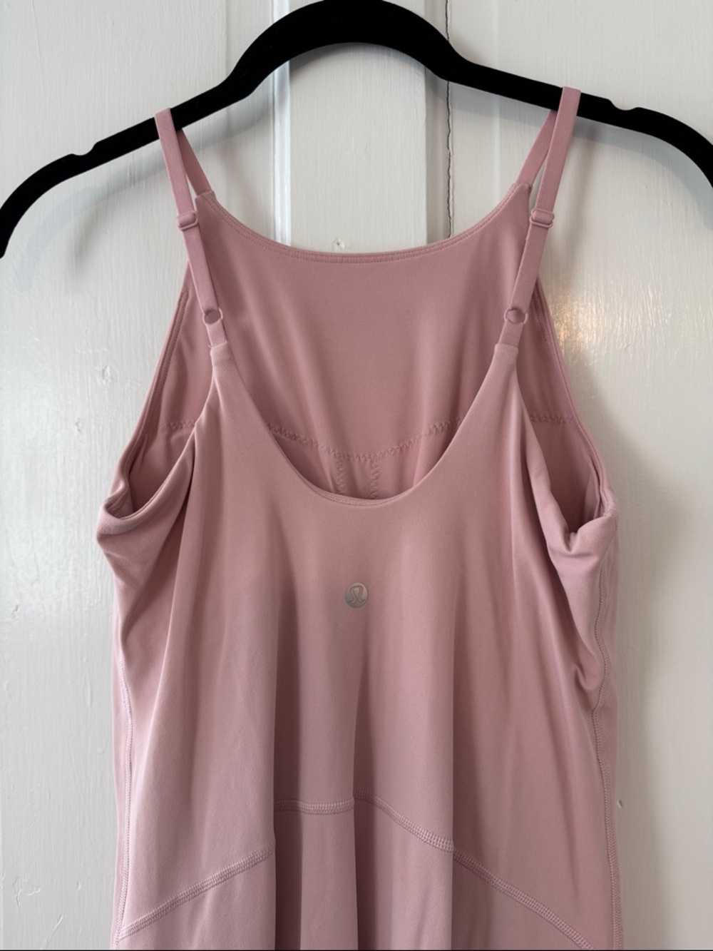Lululemon Align High-Neck Dress *Light Support, A/B Cup Pink Haze Size 6 - Picture 3 of 11